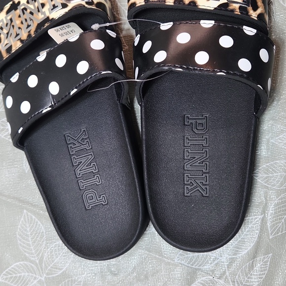 Pink Victoria Seceret Sliders - Picture 3 of 6